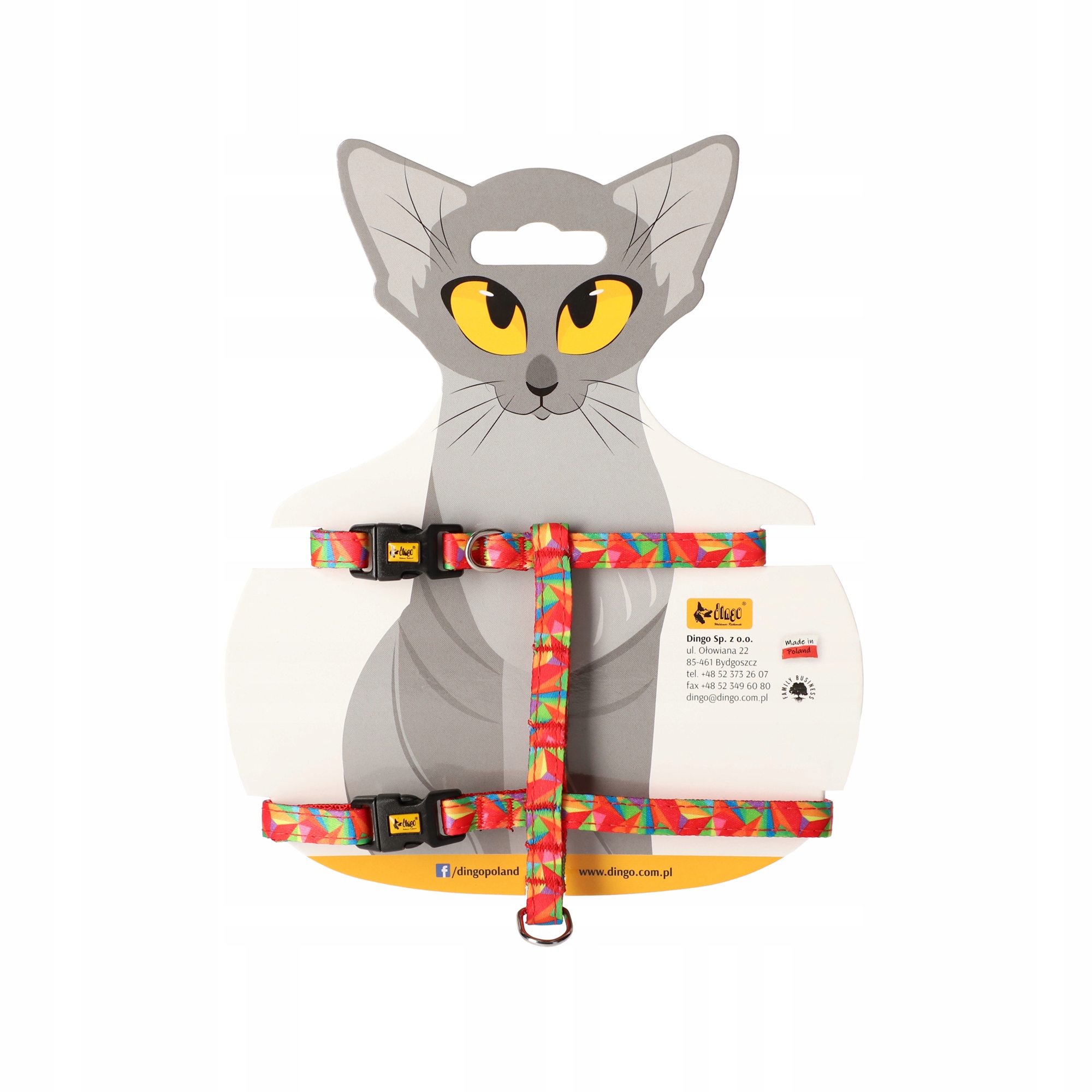 Levně Dingo Postroj pro kočky America Colorado