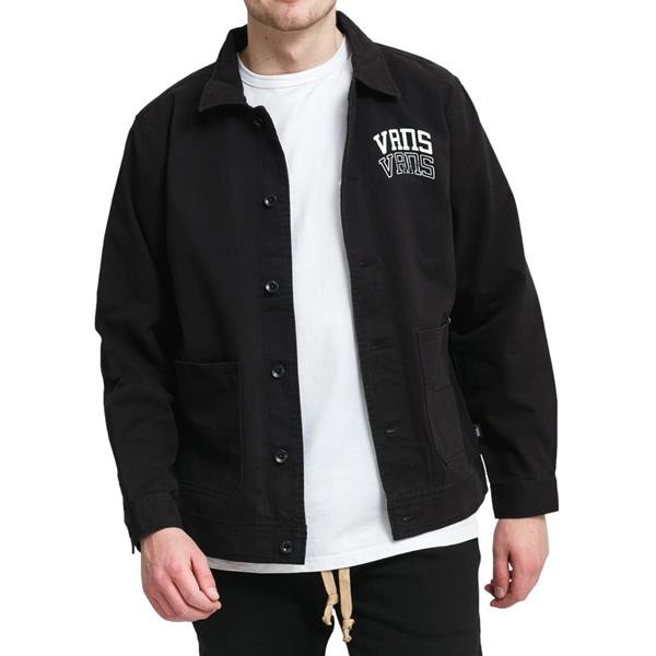 Pánská bunda Vans VN0A5DYSBLK1 Mn New Varsity Dril Černá Xs
