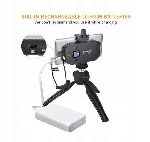 Mikrofon Comica CVM-WS50C Mikrofon krawatowy Rodzaj inny