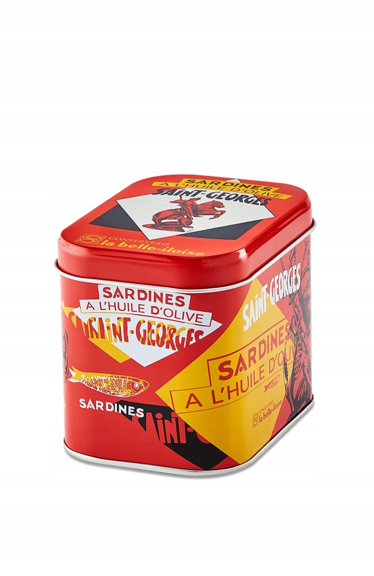 Set 4 x sardinky v olivovém oleji St Georges La Belle-Iloise 4x115 g