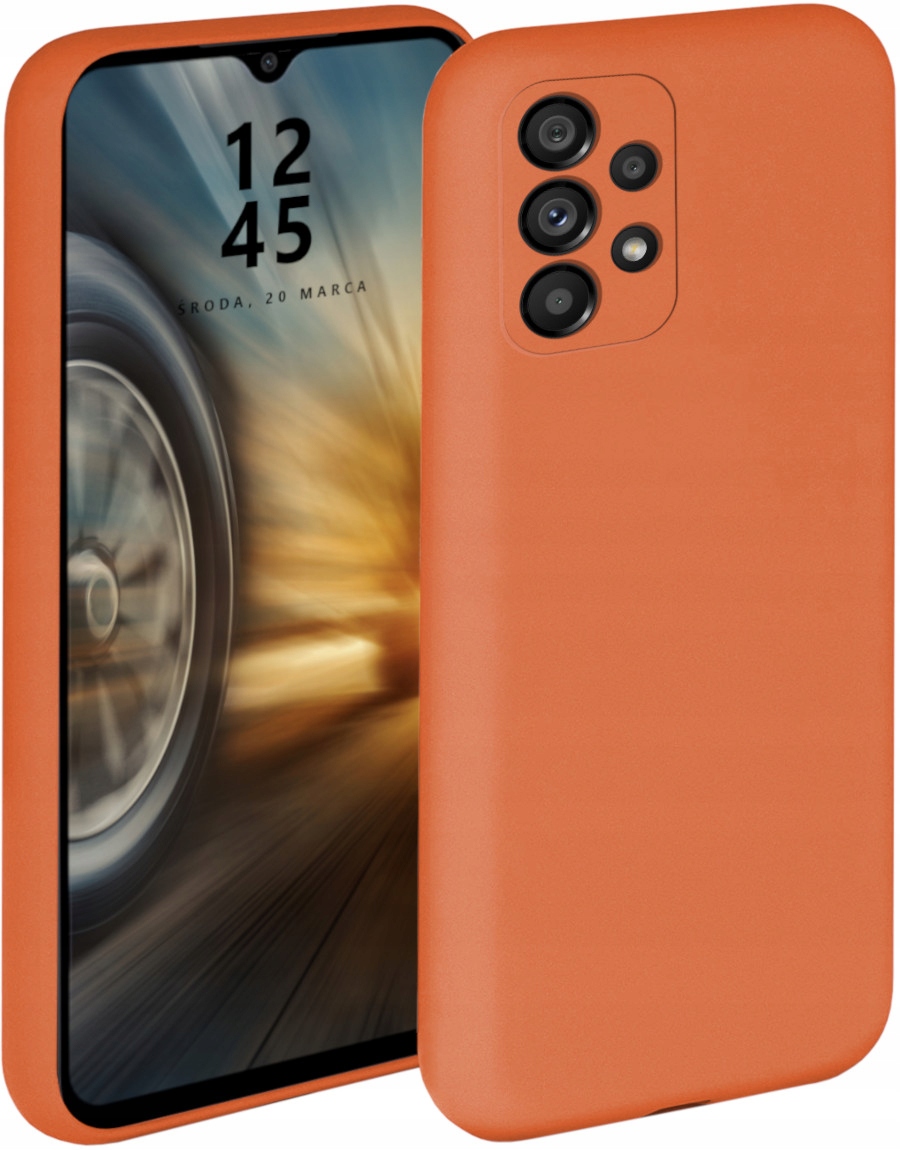 

Etui Liquid Silicone Do Samsung A52 5G Szkło