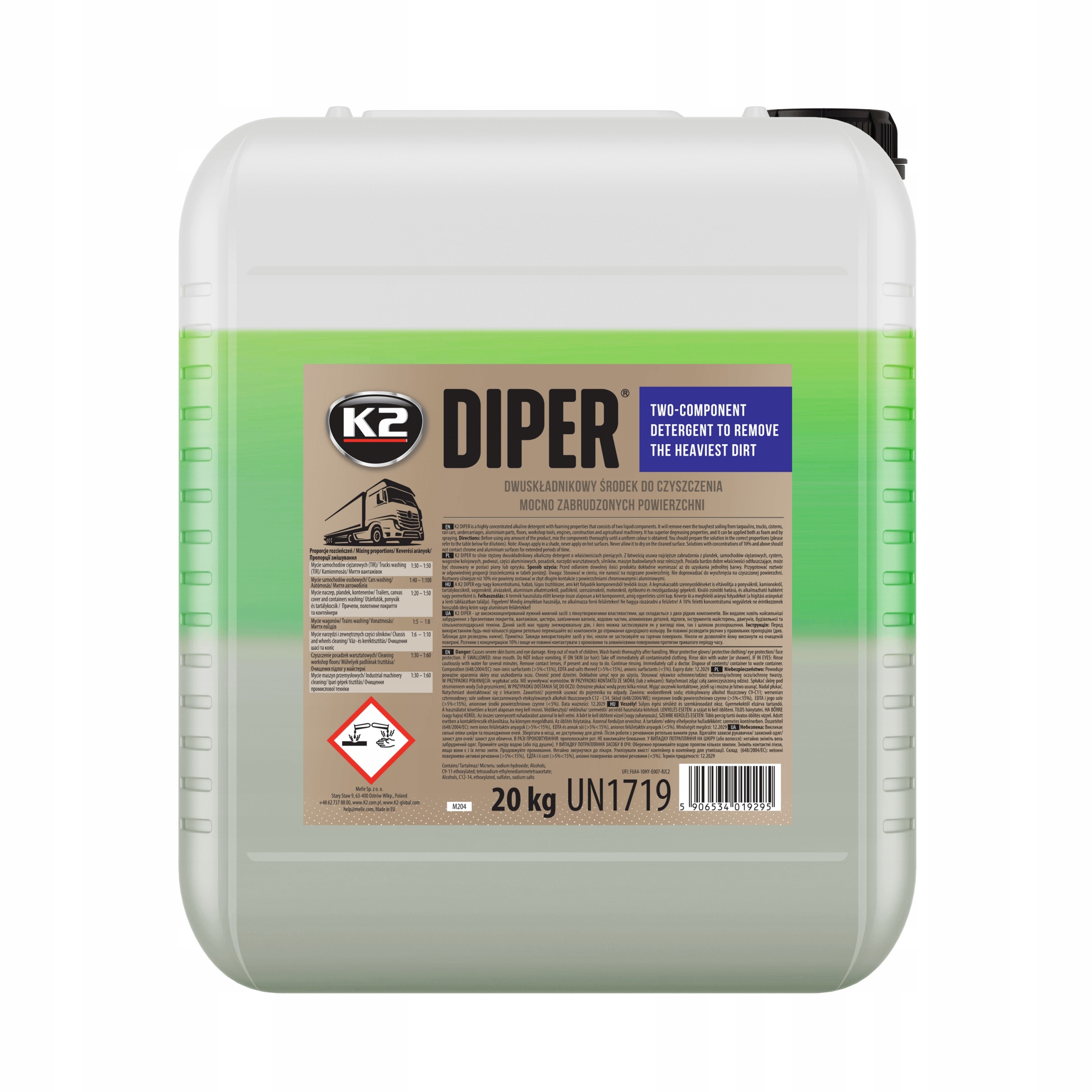 K2 Diper 20 kg