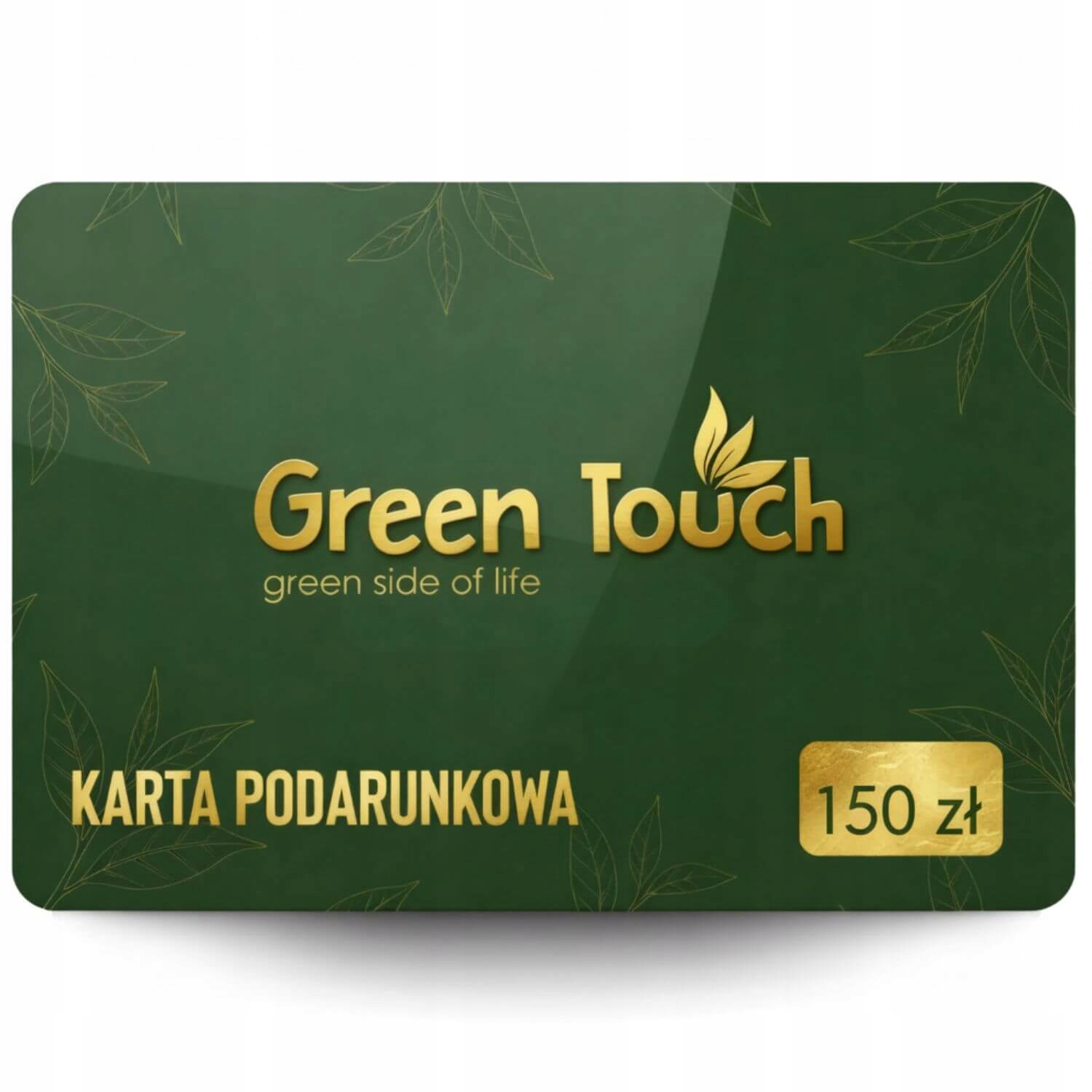 Dárková Karta Pro GreenTouch.pl V Hodnotě 150 Pln Zajímavý Vánoční Dárek Poukaz