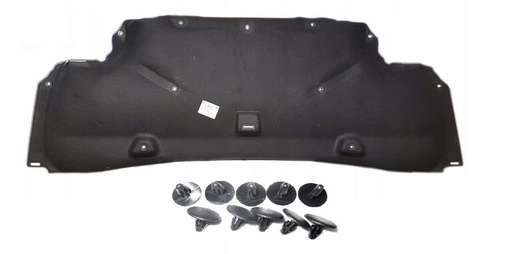 WYGŁUSZENIE MASKI DACIA DUSTER II 2 ORYGINAŁ !! + spinki