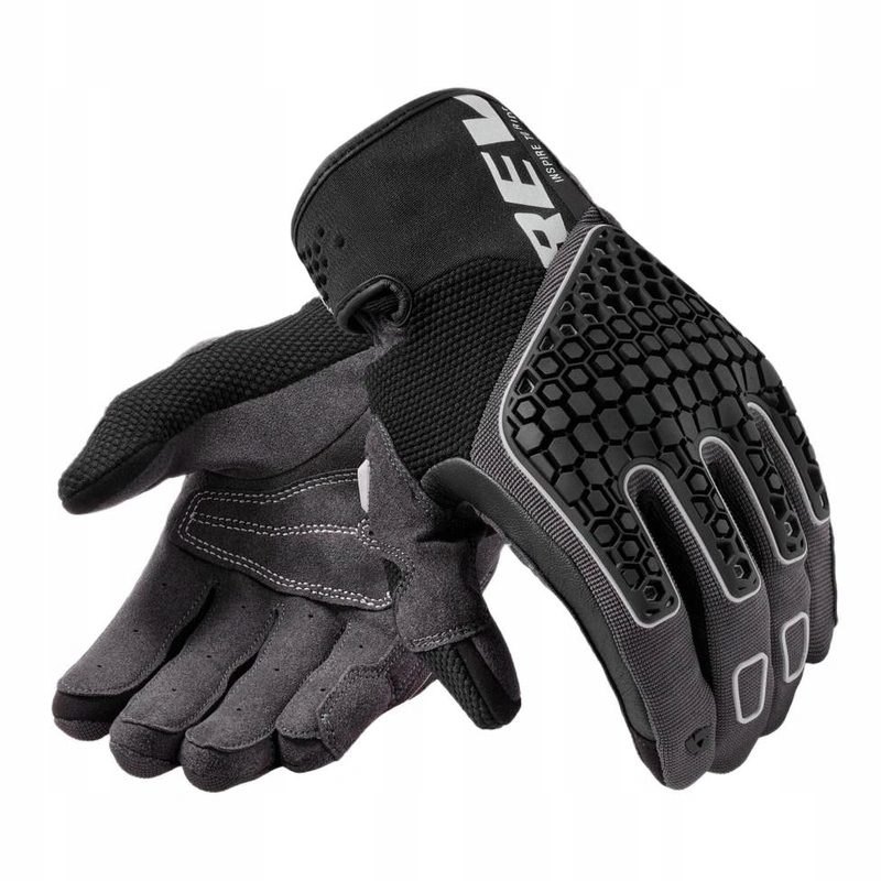 Mestské rukavice Revit Mangrove 2 Black/grey, čierna šedá
