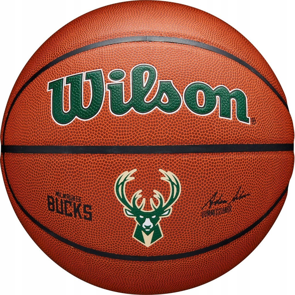Wilson Nba Milwaukee Bucks Basketbalový Míč 7 pro halu a orlík
