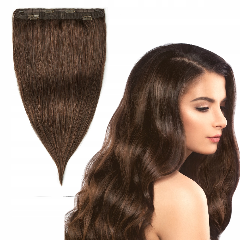 

Włosy Na Żyłce Flip In 100% Naturalne 53CM #3