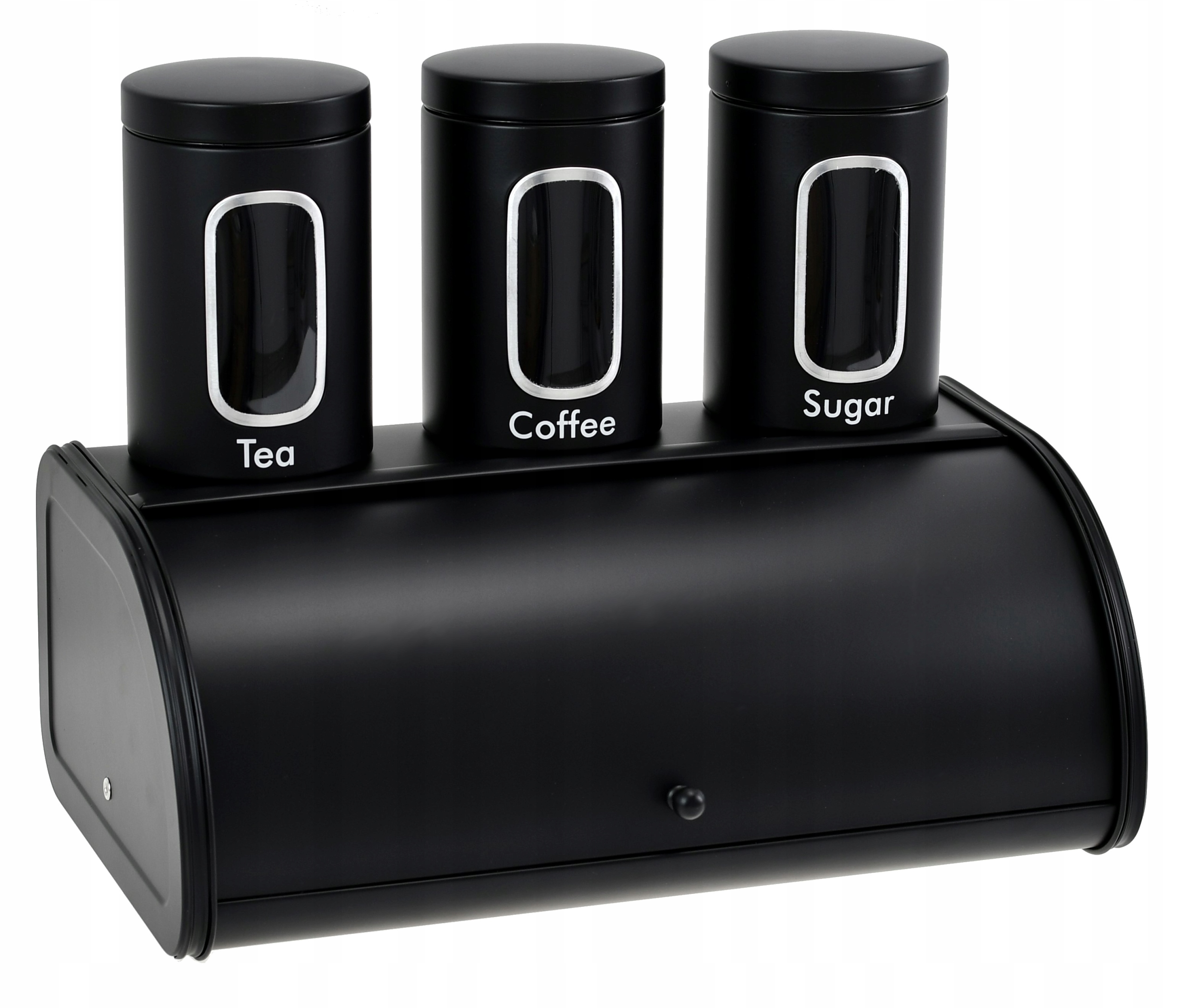 Chlebak na pieczywo stalowy zestaw pojemników kuchennych MX1622