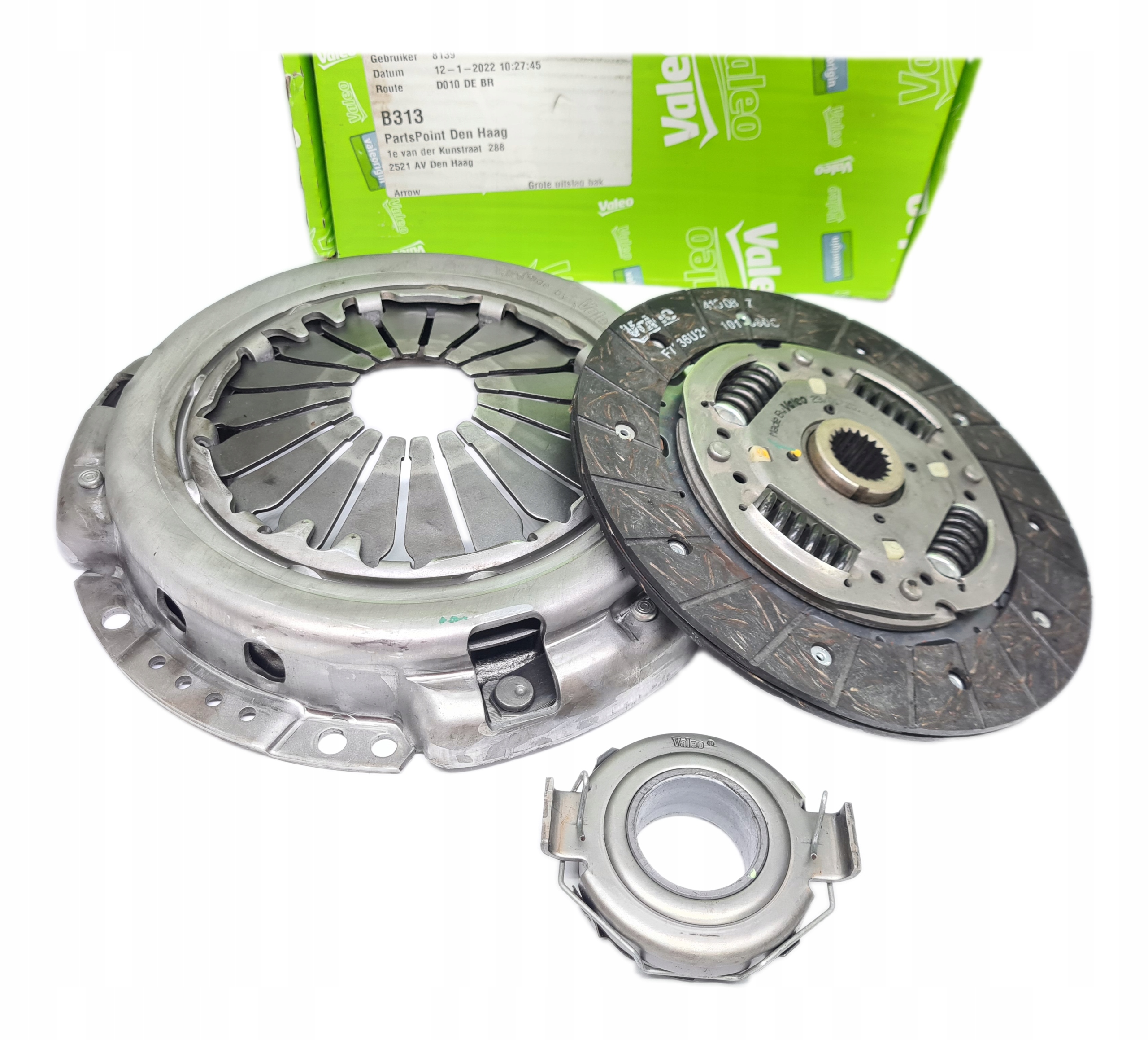 826808 - КОМПЛЕКТ СЦЕПЛЕНИЯ VALEO TOYOTA AURIS 1.6 2007-2013