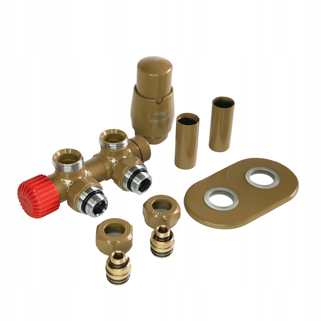 Termostatický ventil Twins All In One Antik Tmavý