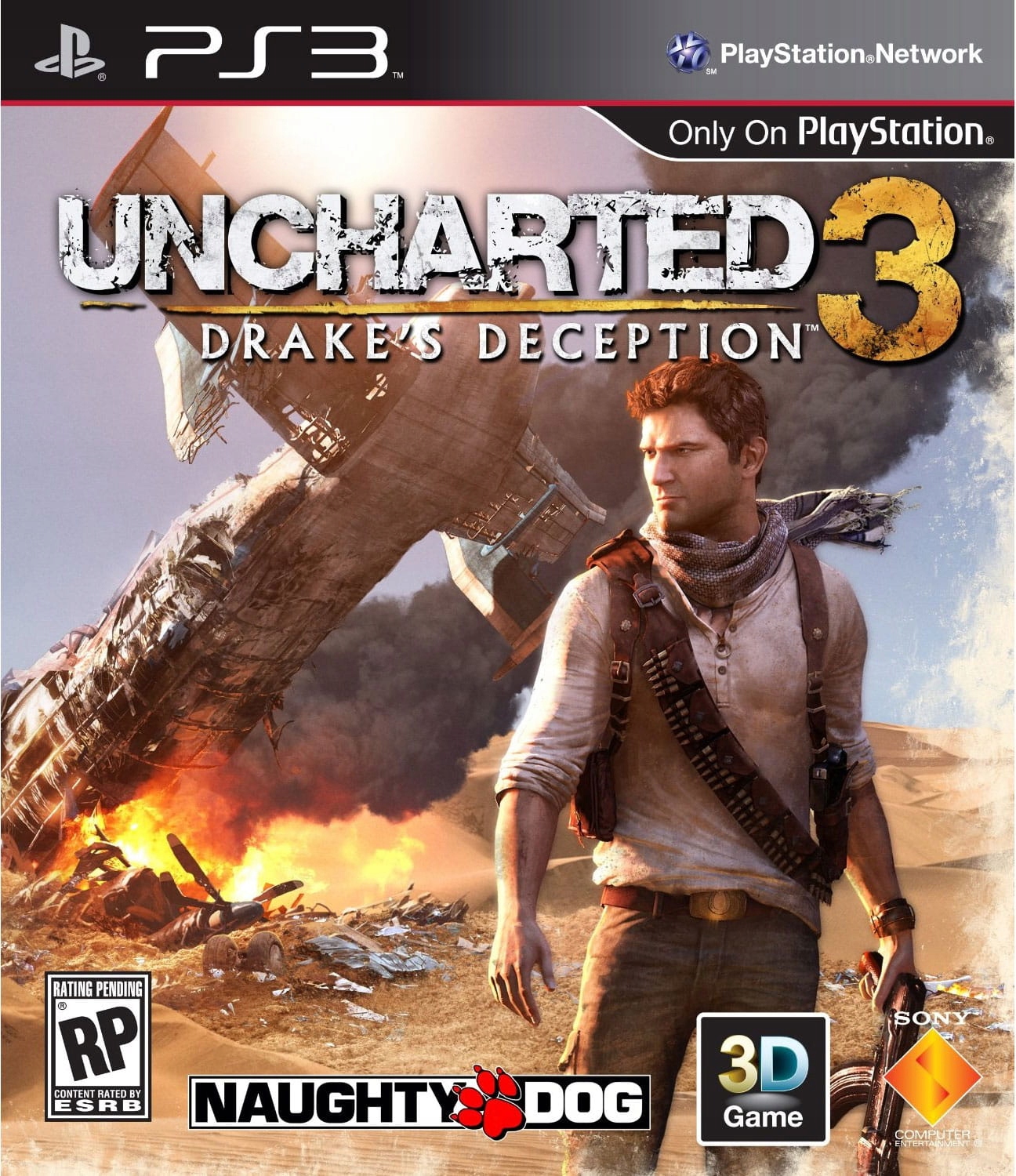 Uncharted 3: Drake's Deception PlayStation 3 (PS3) pudełkowa