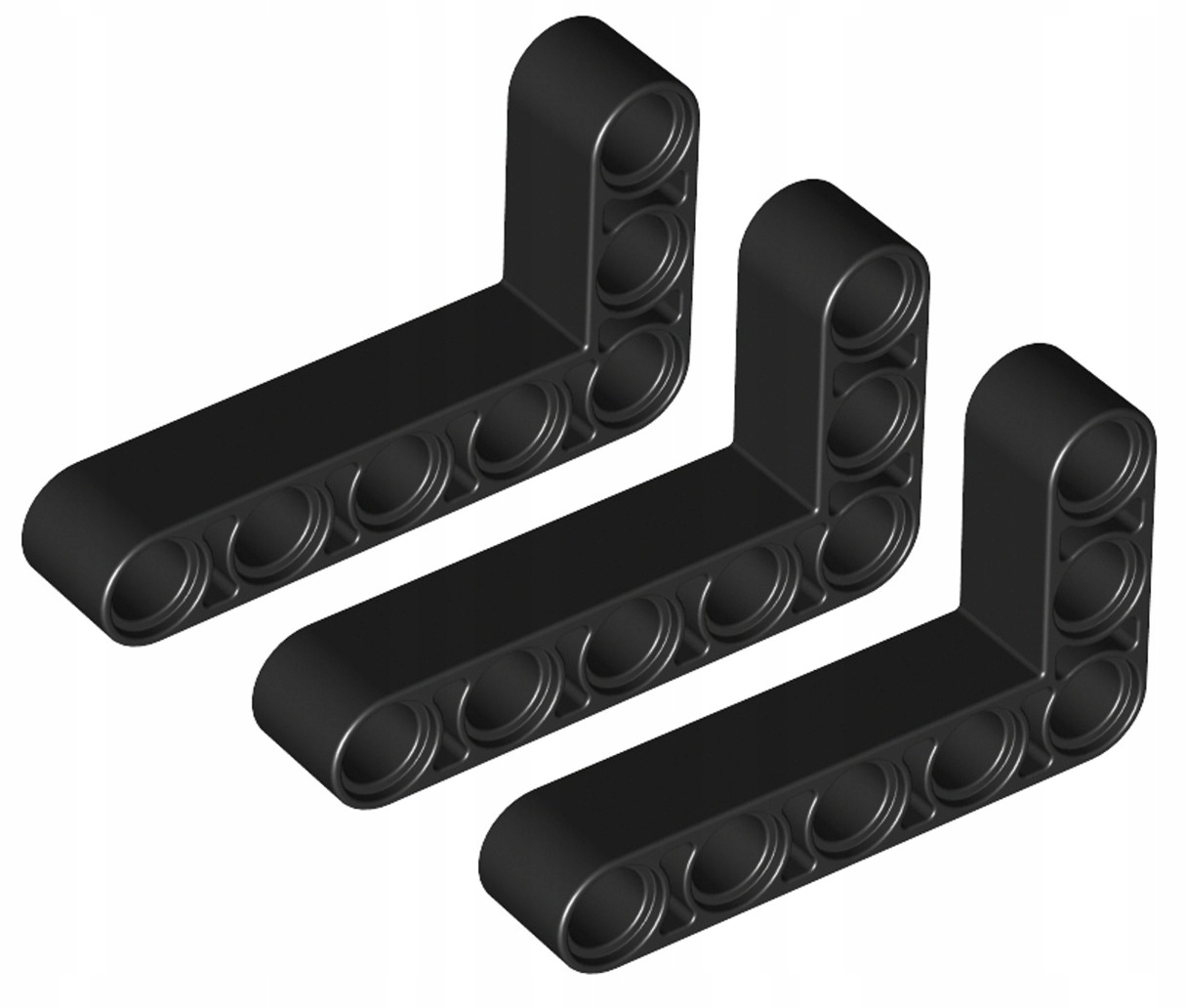 

Lego Technic Czarna Belka 'L' 3x5 (32526/4142823)