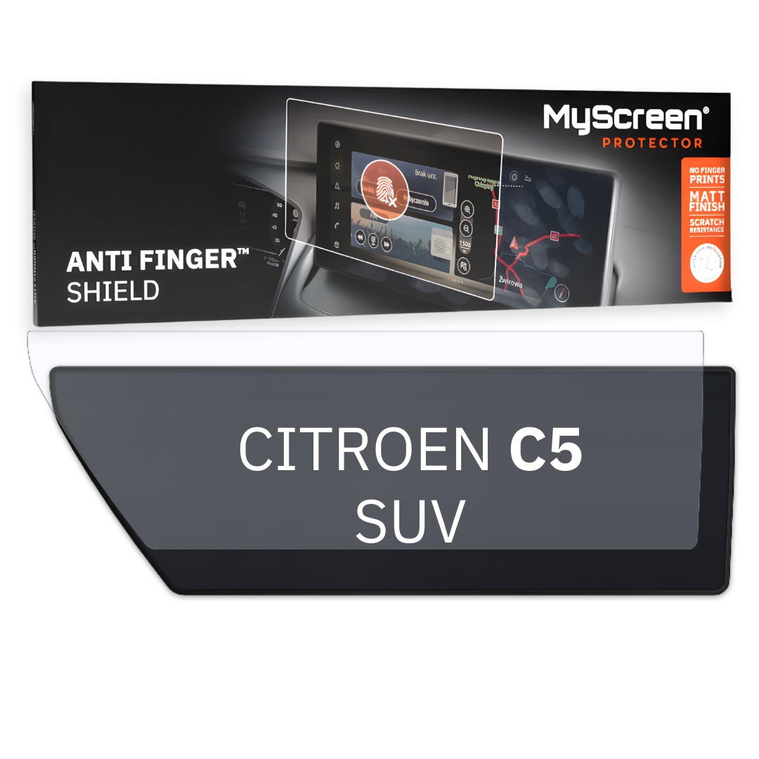 Matná fólie pro Citroen C5 Aircross Suv 2022 10" MyScreen Anti Finger