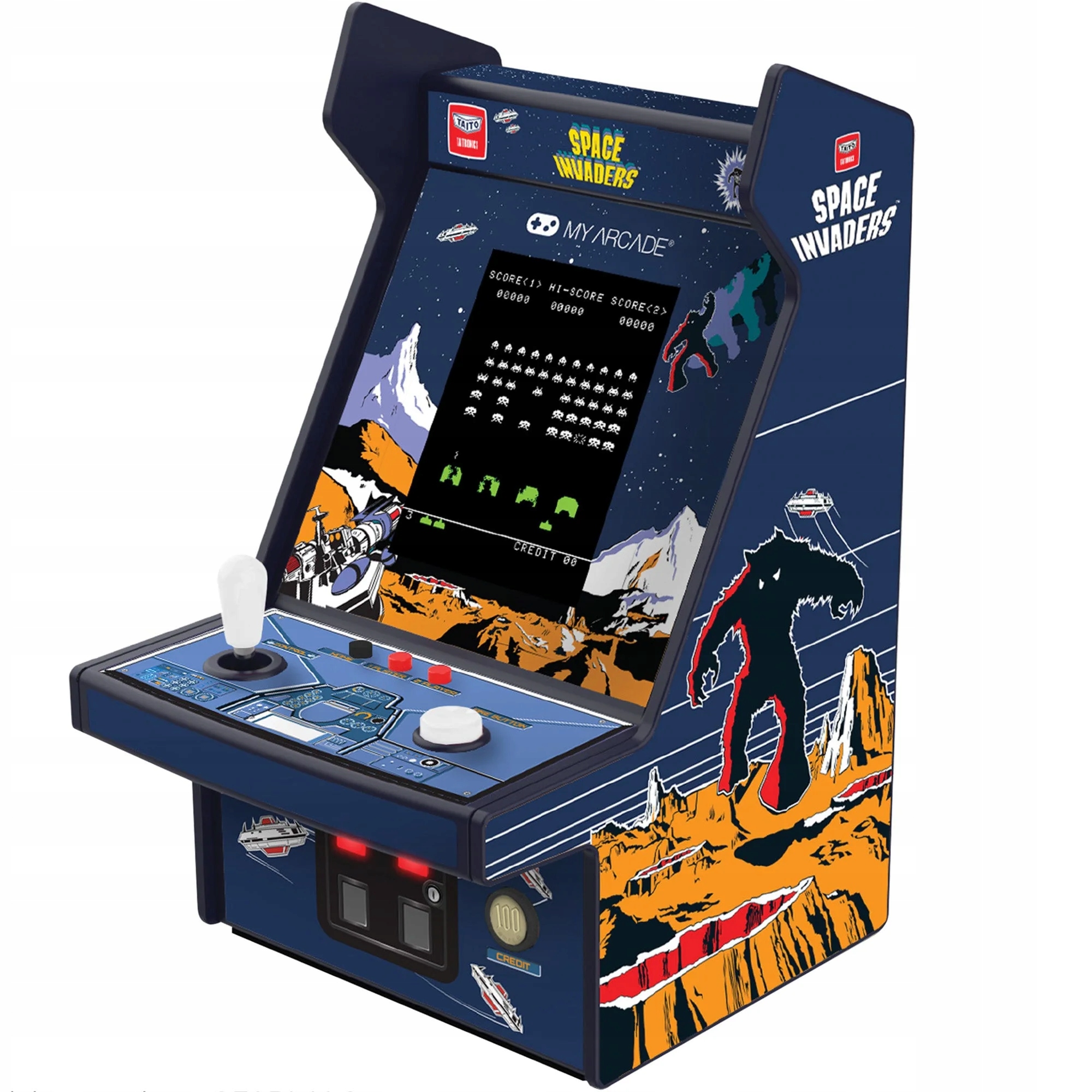 Moje arkádová retro herní konzole Space Invaders Micro Player Pro DGUNL-7004