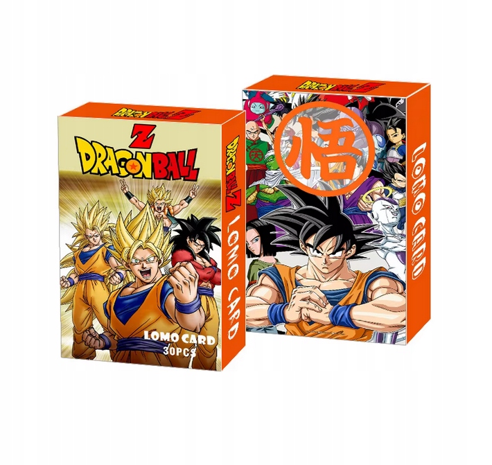 Dragon Ball Karty Lomo Kolekcjonerskie Karty Goku Gohan Friza 30 Kart v3
