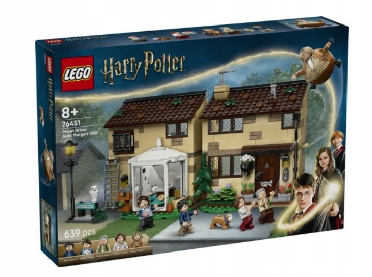 Lego 76451 Harry Potter Zobí ulice – Návštěva Tety Marge
