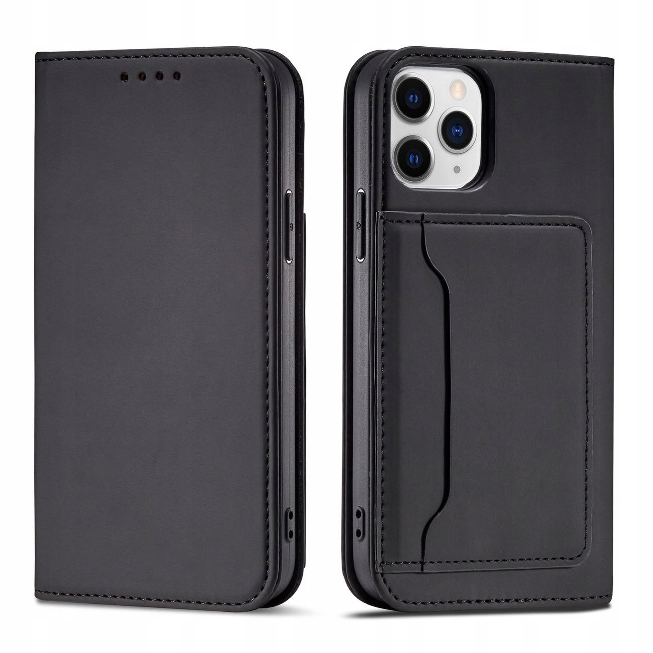 Etui futerał Magnet Card do iPhone 12 Pro otwierane