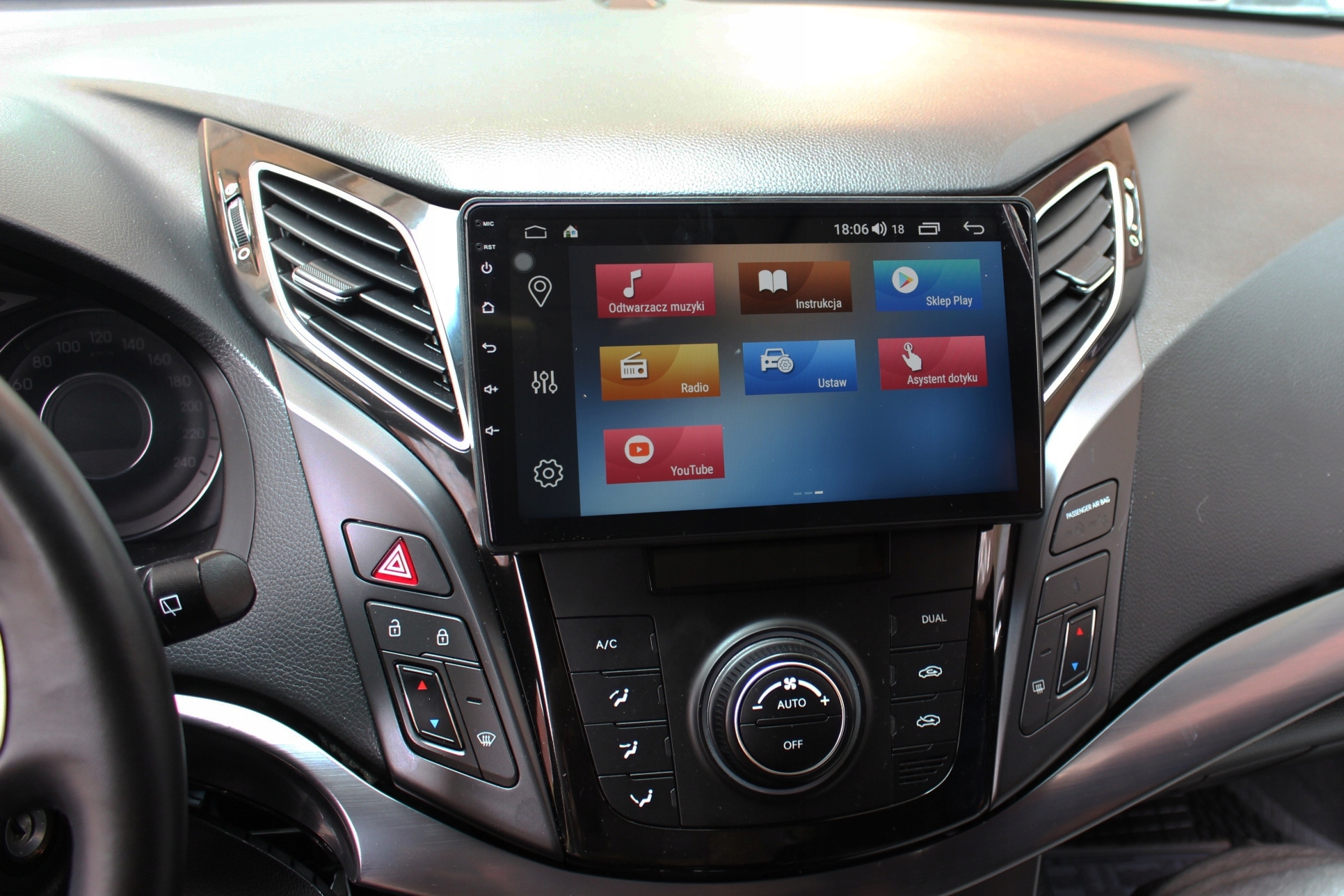 RADIO NAWIGACJA GPS HYUNDAI I40 2011-2017 ANDROID Model FR9 2/32 RDS0 HY 259N