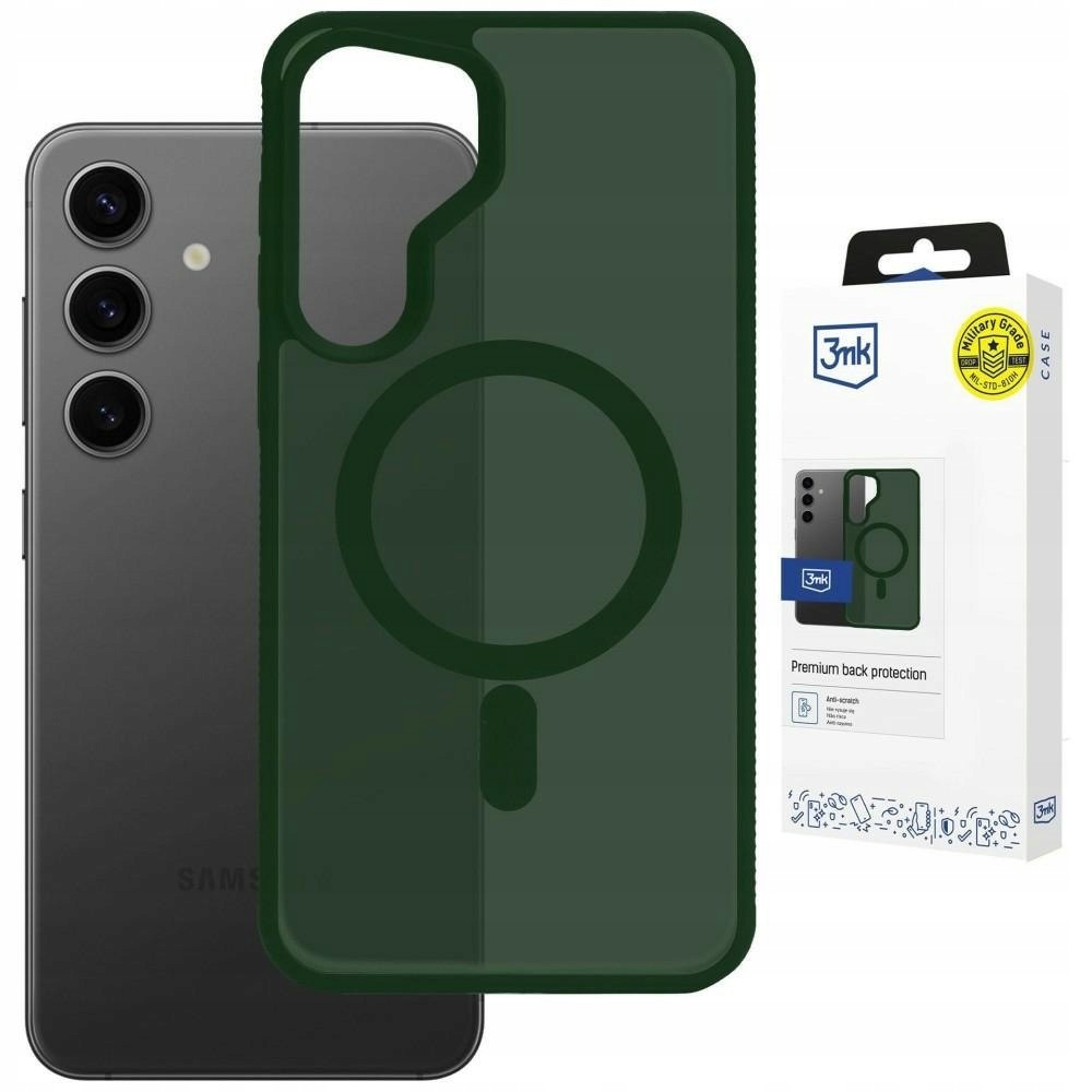 Etui 3MK Smoke MagCase do Apple iPhone 17 Pro Max zielony