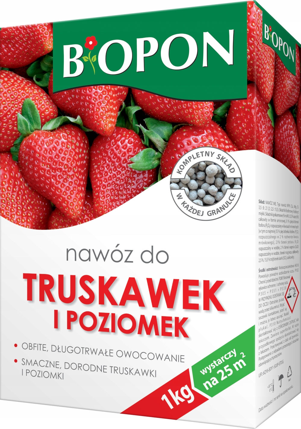 

Nawóz do truskawek i poziomek Biopon 1kg