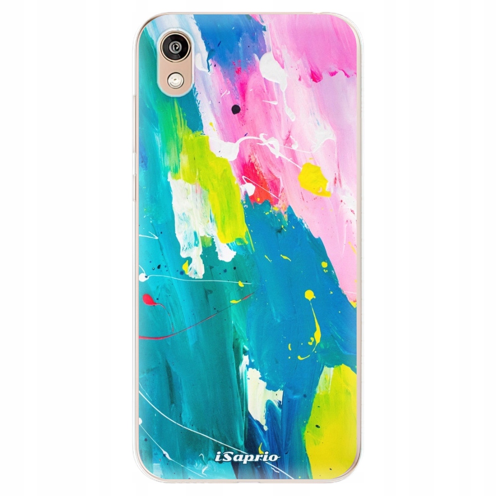 Silikonowe etui iSaprio Abstract Paint 04 dla Honor 8S