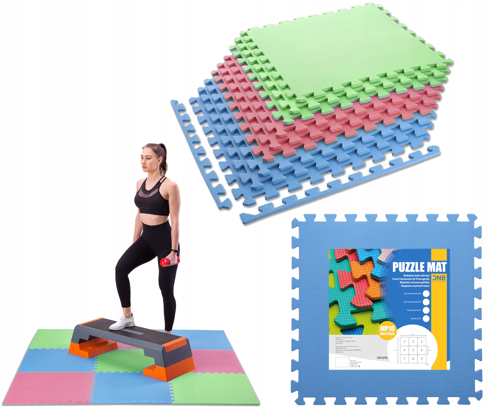 

Mata Puzzle Do Ćwiczeń Pod Sprzęt Na Siłownie 9X