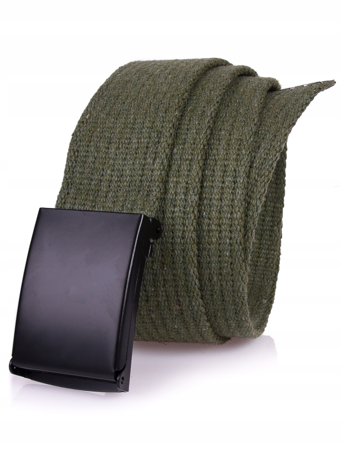 

Bawełniany Pasek 4cm Parciany Jeans Khaki