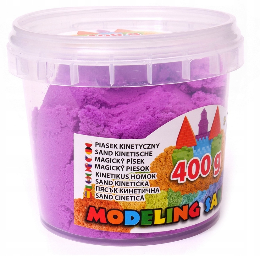 

Piasek Kinetyczny 400G MIX Kolorów