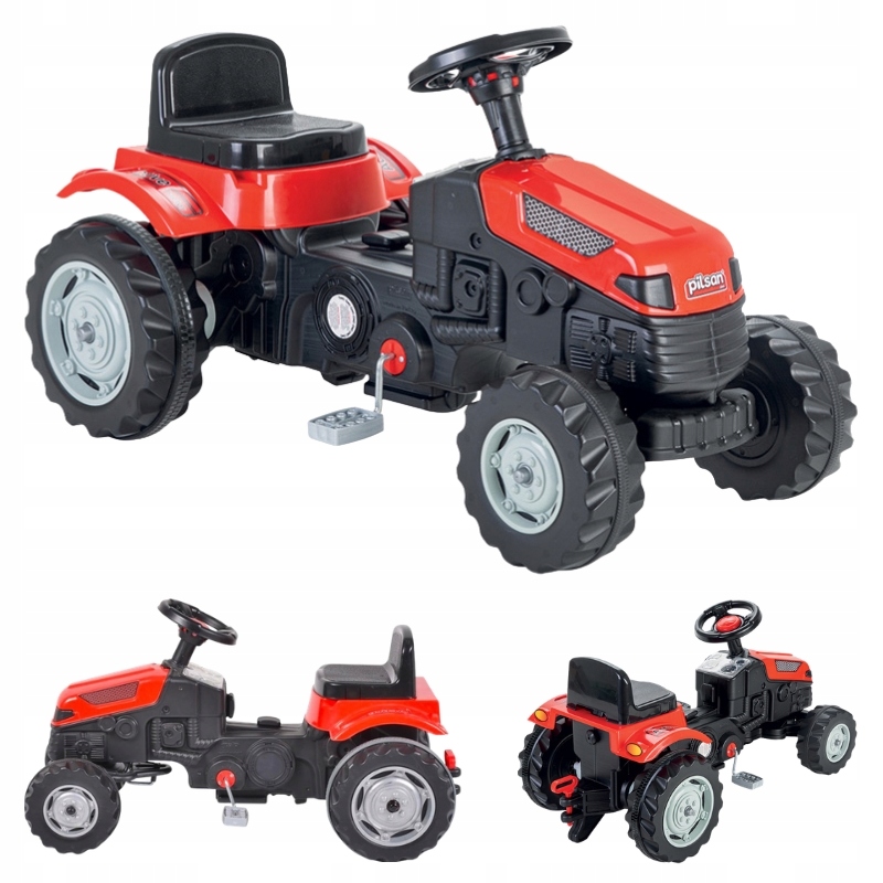 Rowerek Dziecięcy Jeździk Na Pedały Zielony Pojazd Ciągnik Dla Dzieci