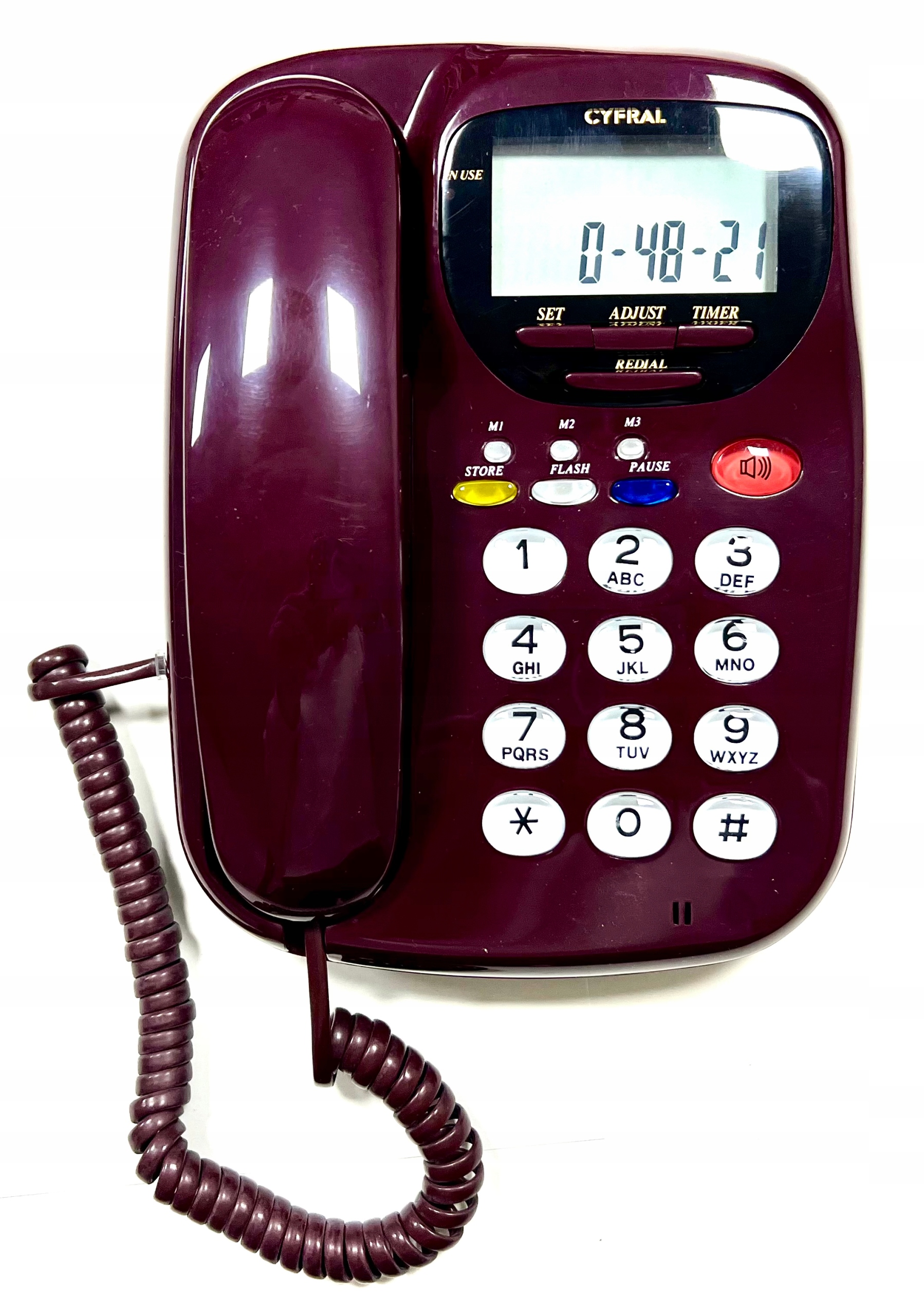 Telefon stacjonarny przewodowy Cyfral C-978