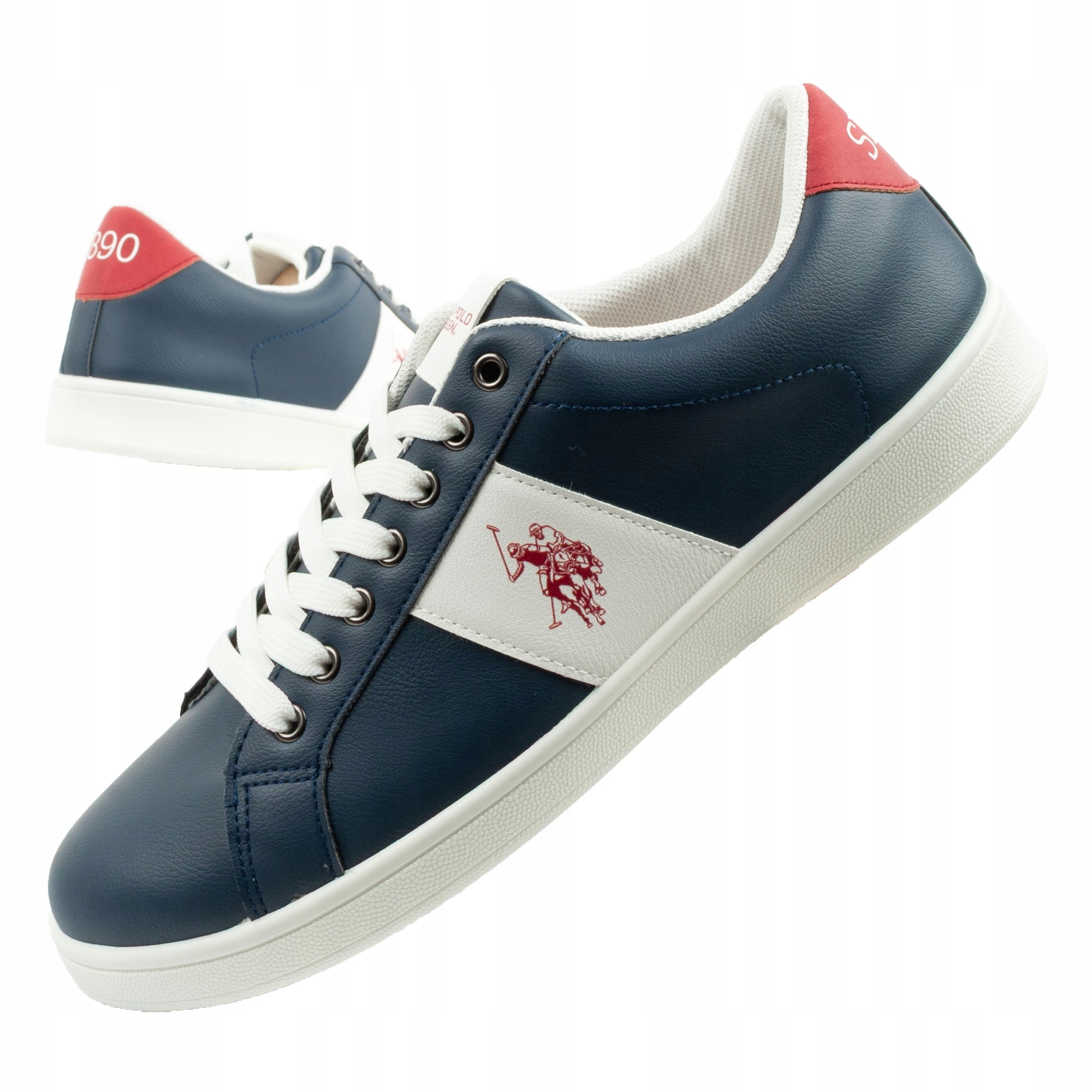Pánské tenisky U.s. Polo Assn. vel.41, módní modré, pohodlné