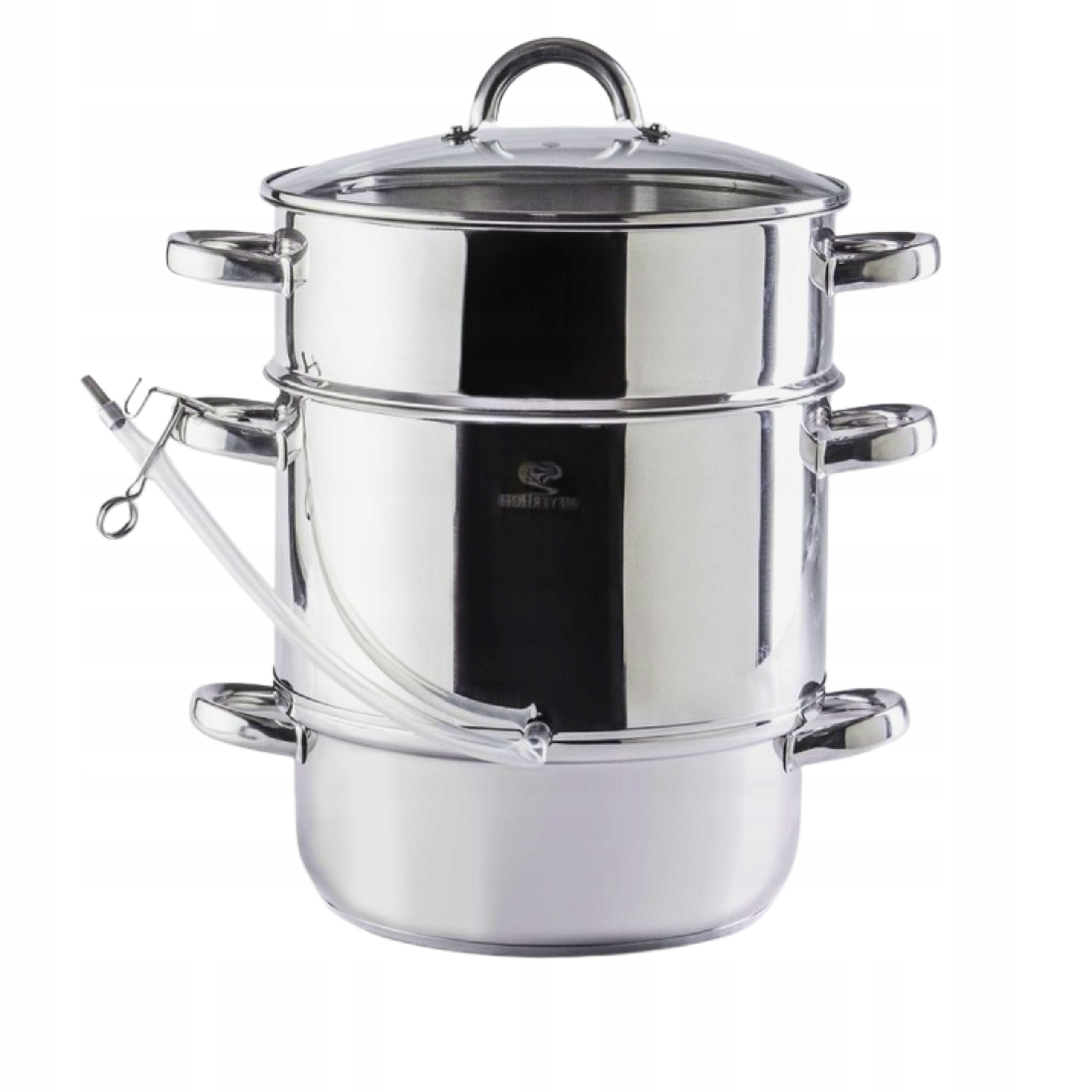 Sokownik Indukcia Nerezová Oceľ parný hrniec indukcia plyn Meyerhoff 8L Abiko