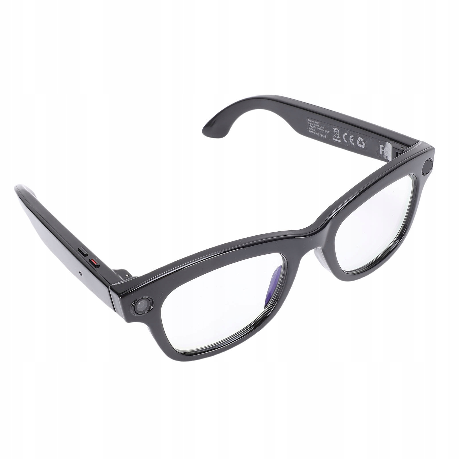 Ai Smart okuliare s fotoaparátom 1080p pre mužov, ženy, Bluetooth 5.4 3A