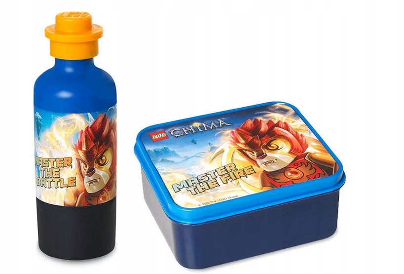 Komplet śniadaniowy Lego Chima niebieski 40591740