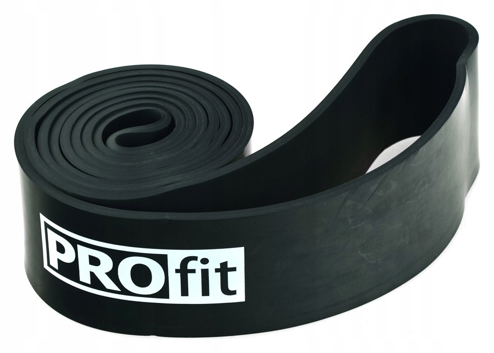 Guma Profit Power Band černá 208X0,45X6,4 CM SL2607