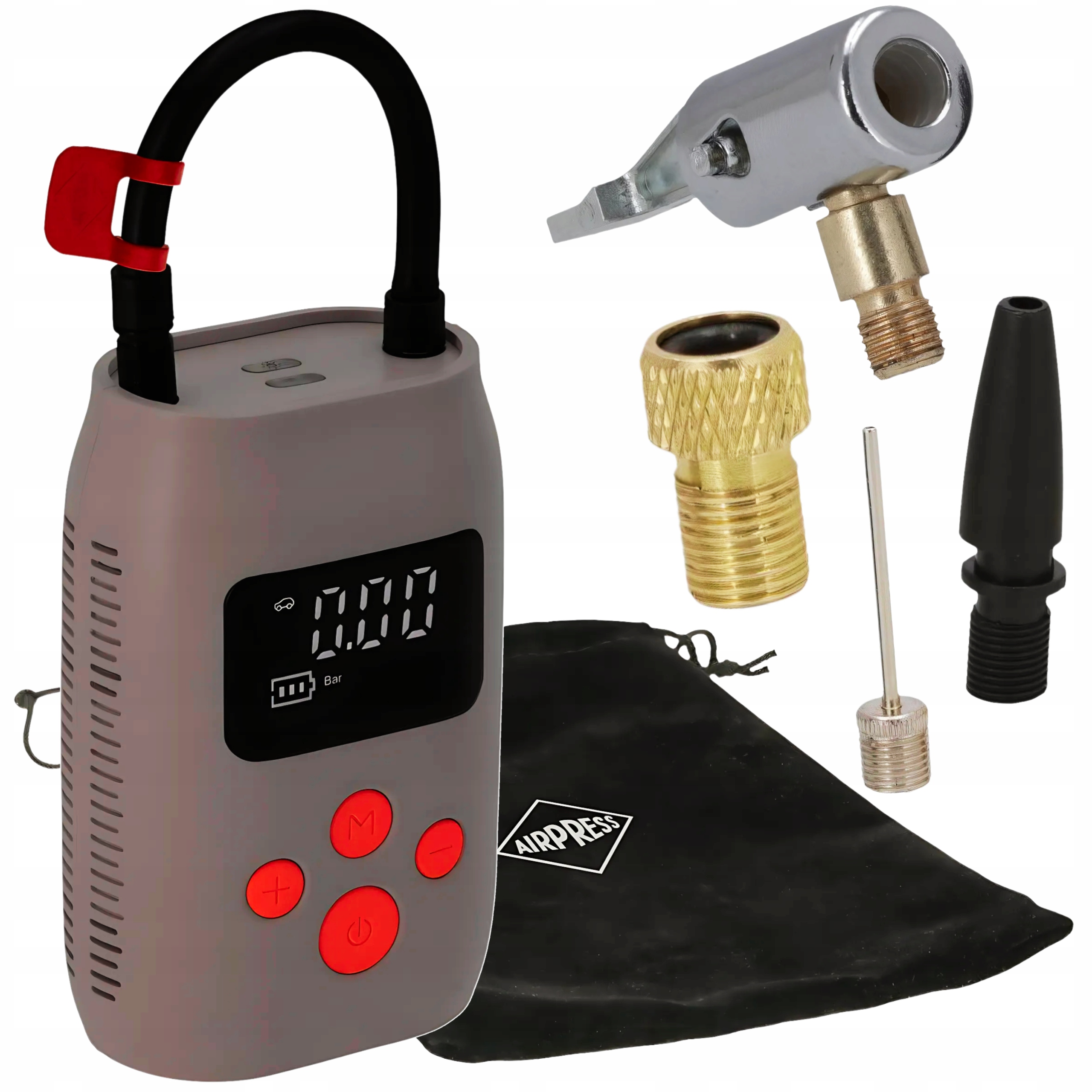 Mini bezolejový kompresor akumulátorový 8 bar 25 l/min Baby Phone Led