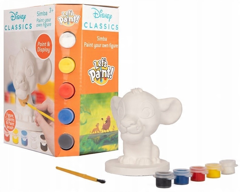 

Disney Figurka do malowania Simba