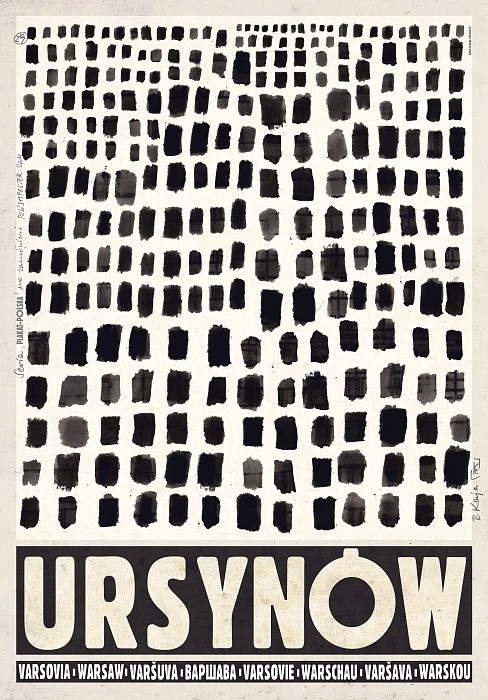 

Polska Ursynów Kaja Plakat Czarna Rama 68x98cm