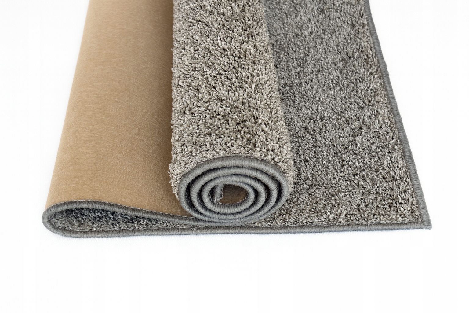 Modny Dywan Shaggy Puszysty Do Salonu Miękki 300x140 Prostokąt Popiel