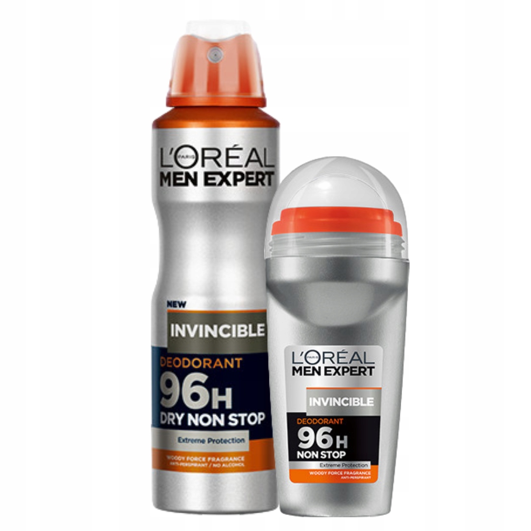 LOreal Zestaw Men Expert Invincible Deodorant 96h