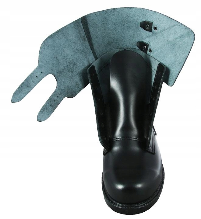 BUTY WOJSKOWE OPINACZE PODKUTE BLASZKAMI ROZ 45 Wysokość wysokie