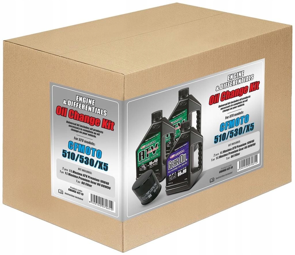 Súprava na kompletnú výmenu olejov Cfmoto 510/530/X5 CHANGE-KIT-19