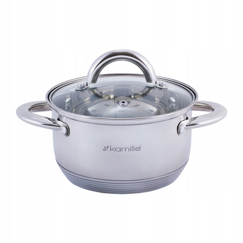 

Garnek z pokrywką 1,7 L Indukcja Gaz Kamille