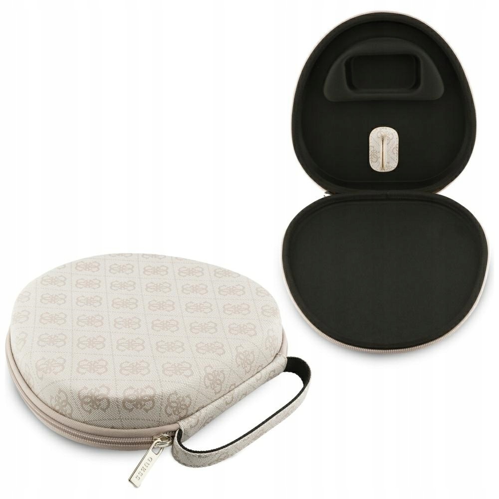 Pouzdro na sluchátka Guess Carry Box růžové