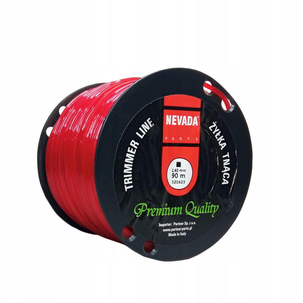 

Mocna Żyłka Tnąca Do Kos Kwadrat 2,4mm 90m Nevada