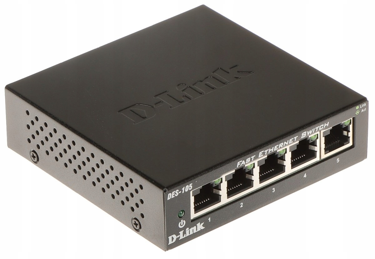 5portový Switch D-Link DES-105/E