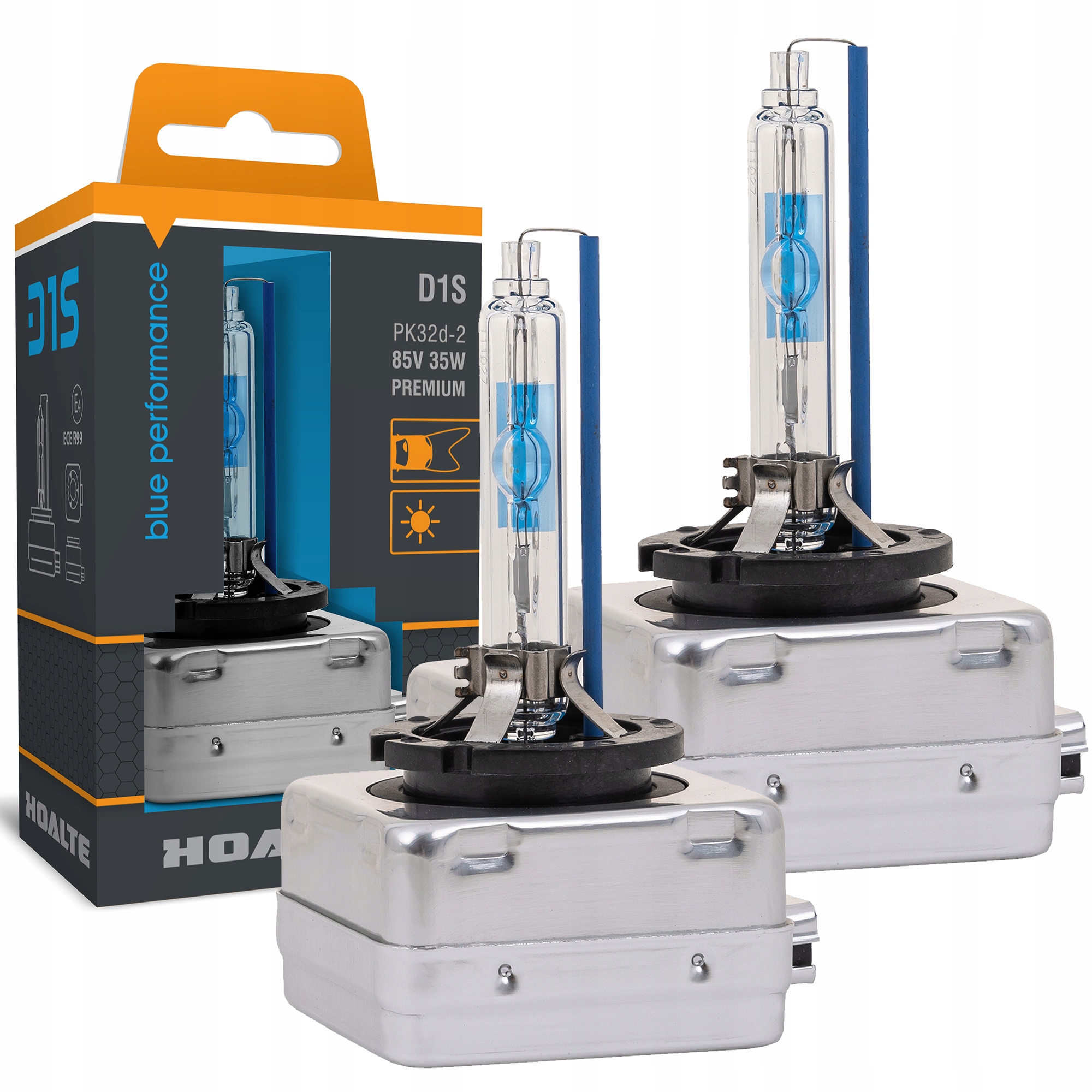 D1S 6200K Blue Premium +100% Żarniki Xenon Hoalte 2 Szt Citroen C5 III 08-