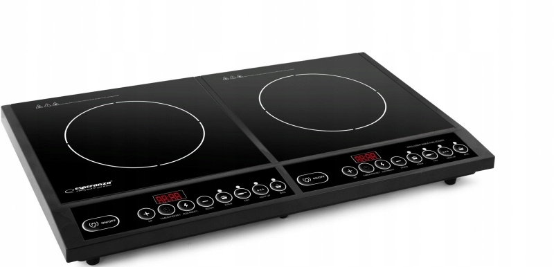 Płyta Indukcyjna Kuchenka Wolnostojoąca Dwupalnikowa Elektryczna 2x 2000W