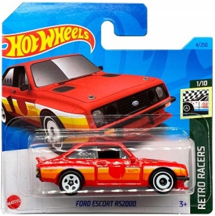 Hot Wheels Ford Escort Rs2000 - Serie autek, samochodów i