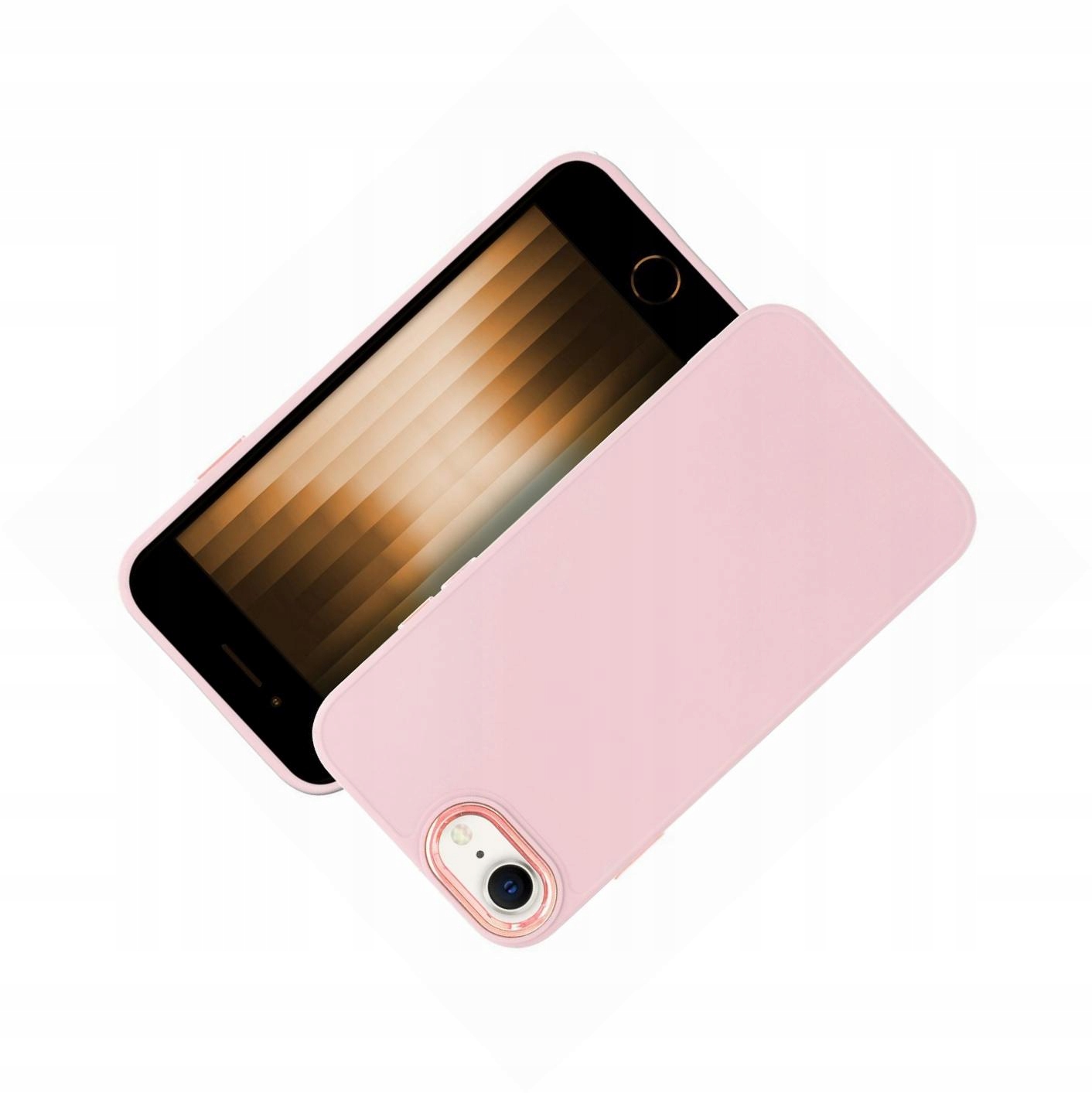 Etui silikonowe do iPhone 7 Frame